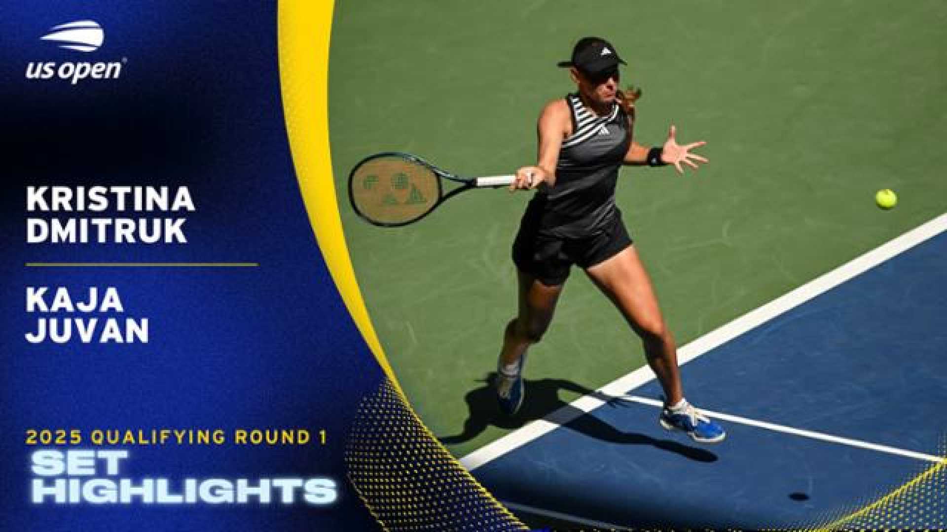 Kaja Juvan Tennis Qualifications Match