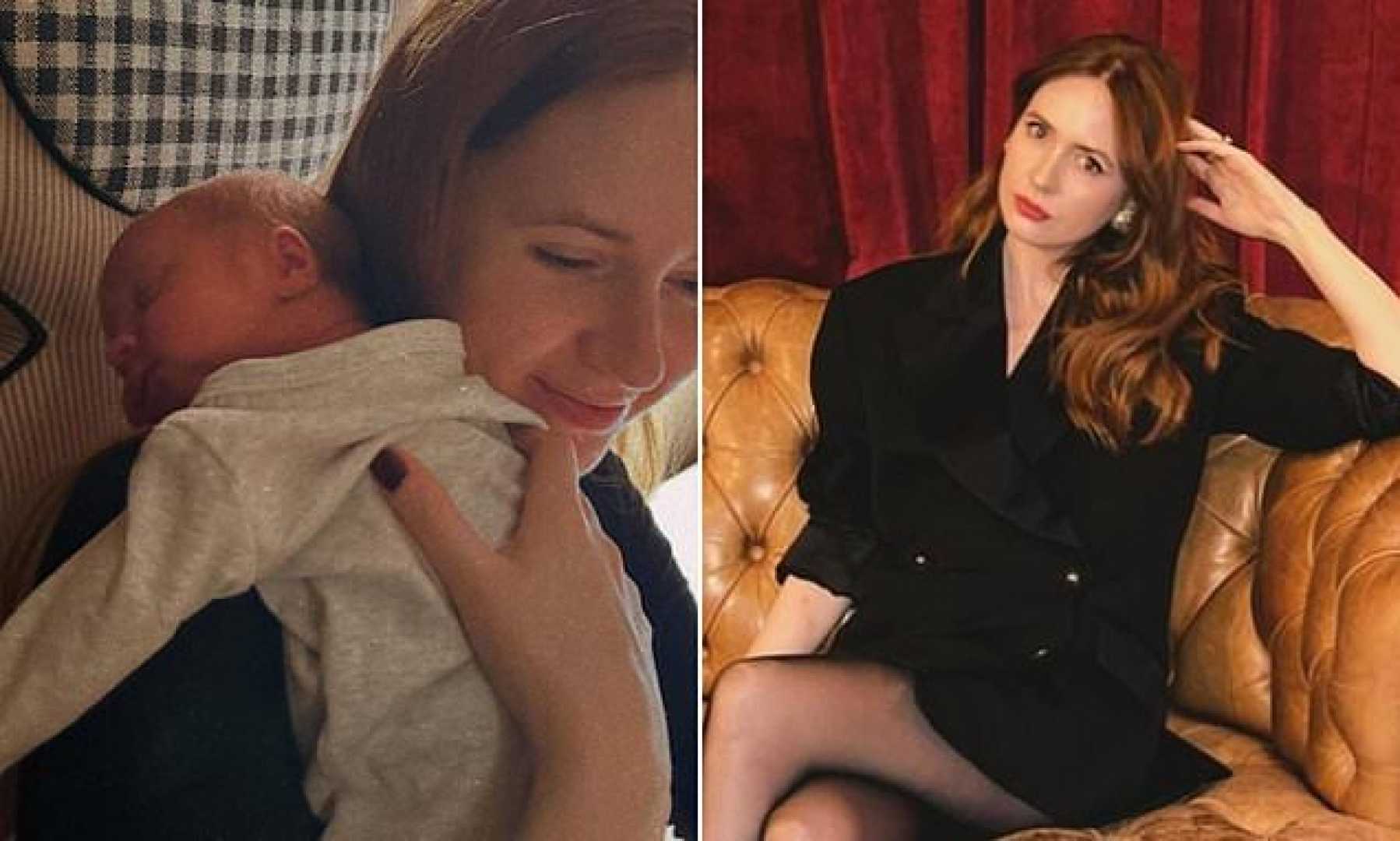 Karen Gillan Screenwriting Newborn Daughter
