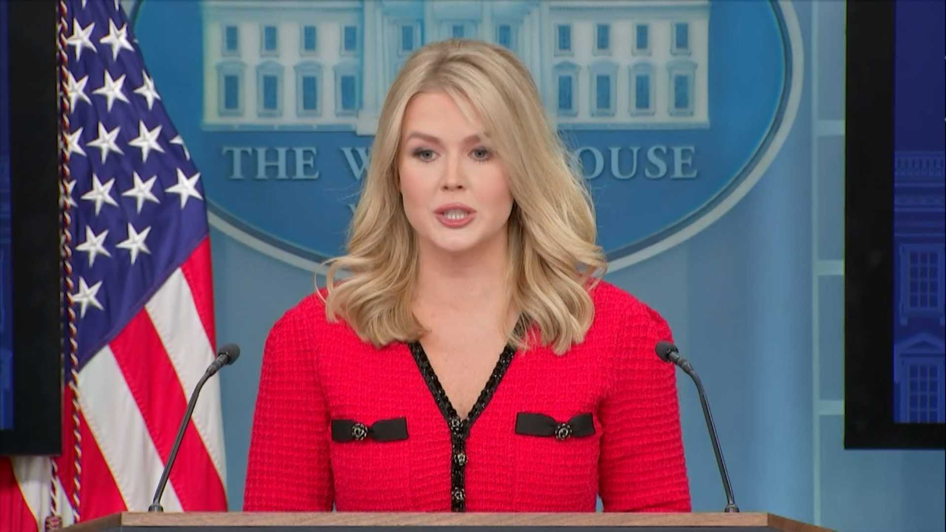 Karoline Leavitt White House Press Conference