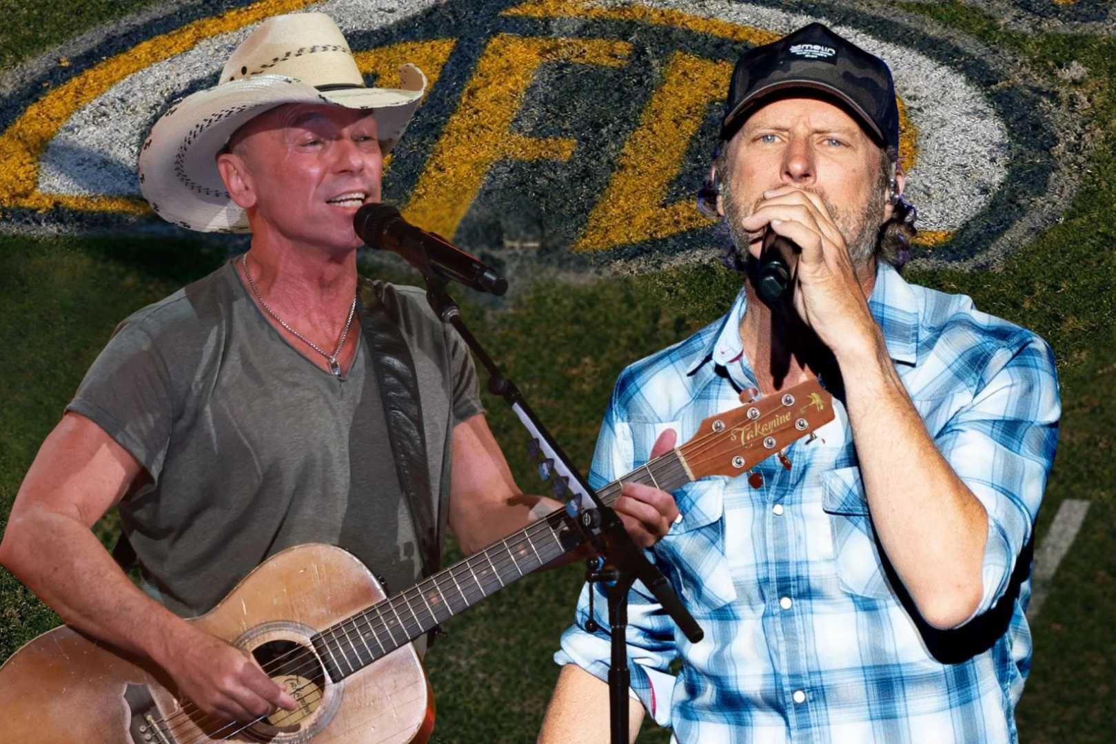 Kenny Chesney Dierks Bentley College Gameday Nashville