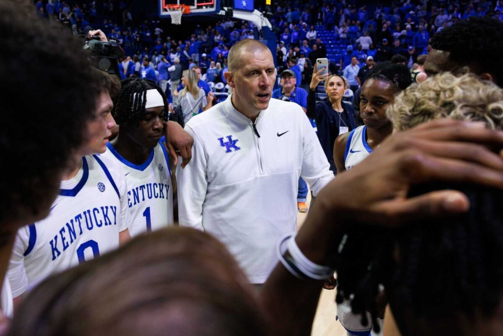 Kentucky Basketball Team Exhibition Game