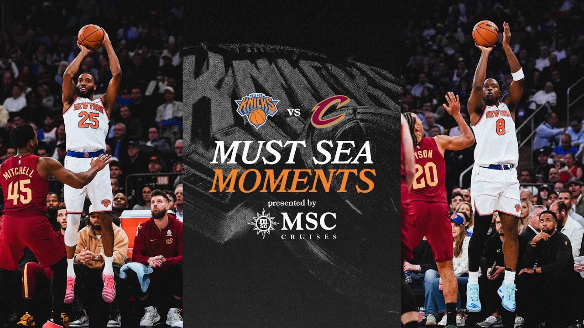 Knicks Cavaliers Nba Season Opener