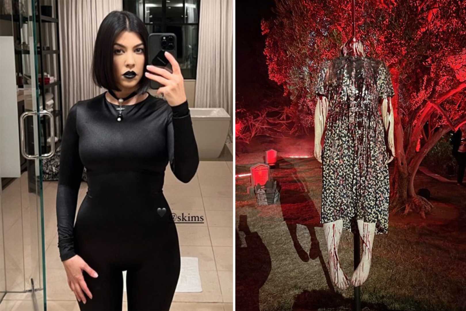 Kourtney Kardashian Halloween Celebrations