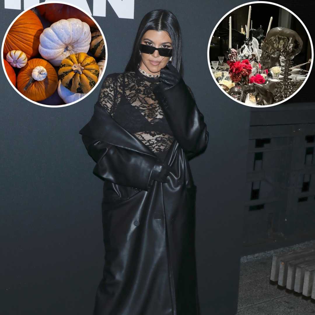 Kourtney Kardashian Halloween Style Beauty