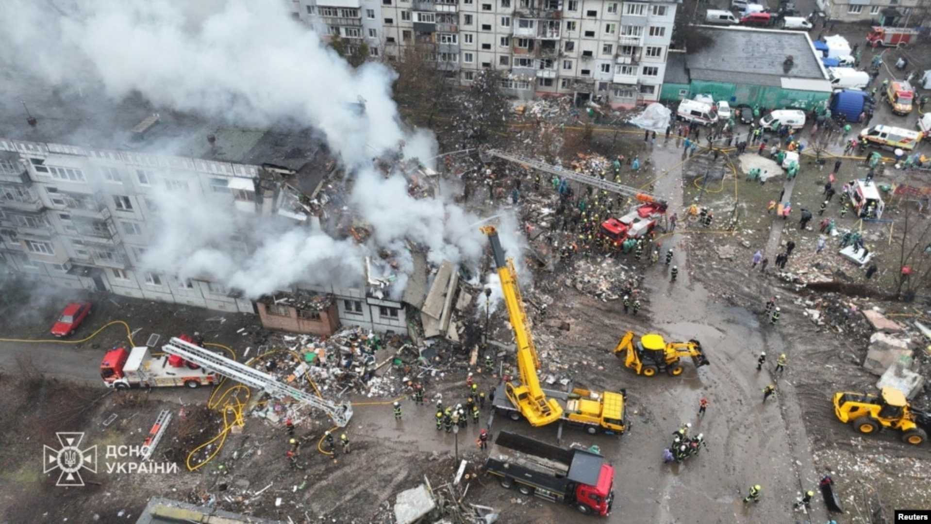 Kyiv Russia Drone Attack Energy Infrastructure