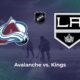 La Kings Vs Colorado Avalanche Nhl Season Opener