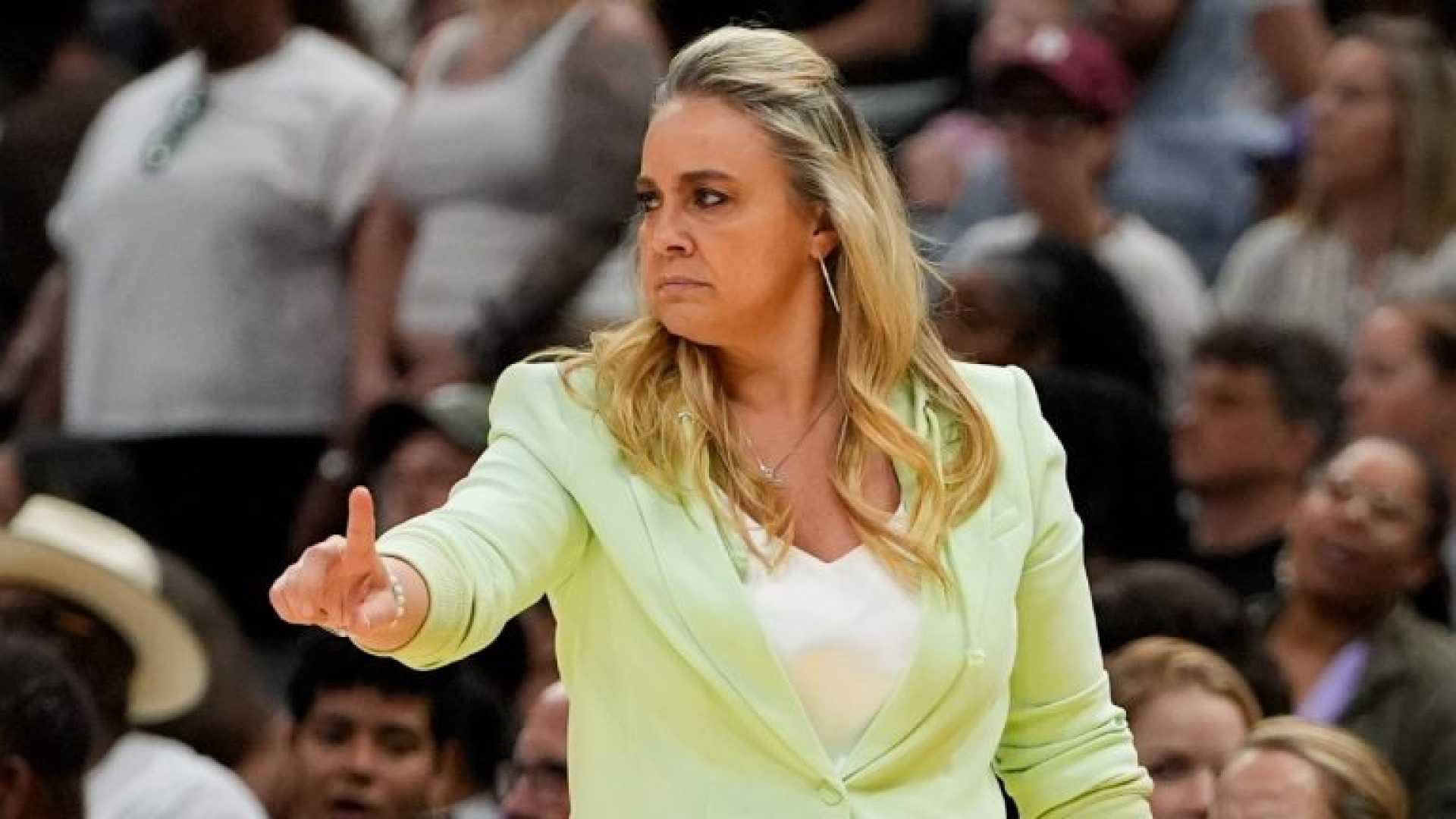 Las Vegas Aces Coach Becky Hammon
