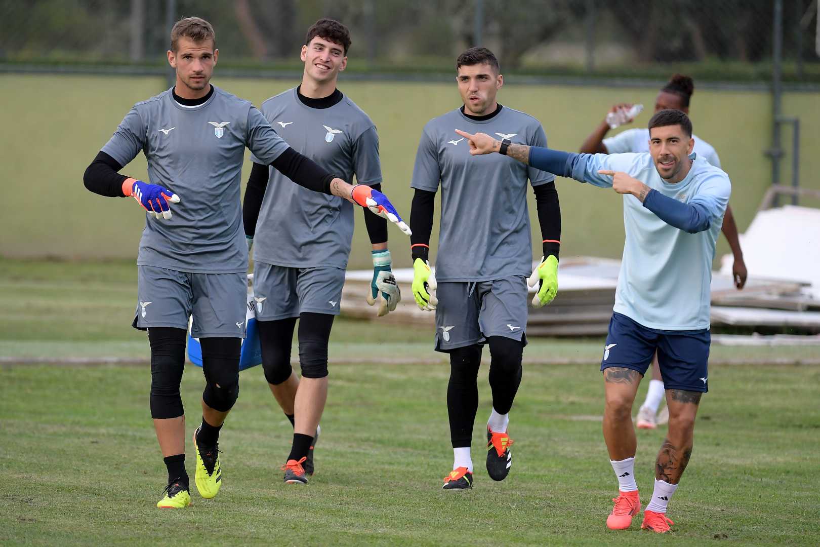 Lazio Soccer Team Training Session