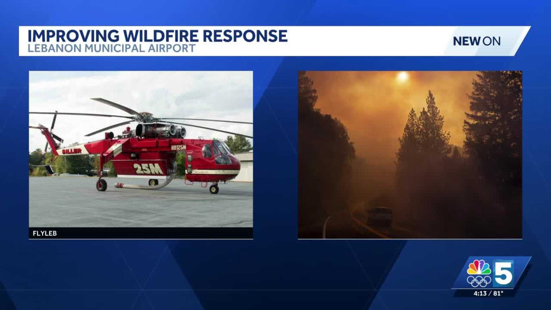 Lebanon Municipal Airport Helicopter Firefighting