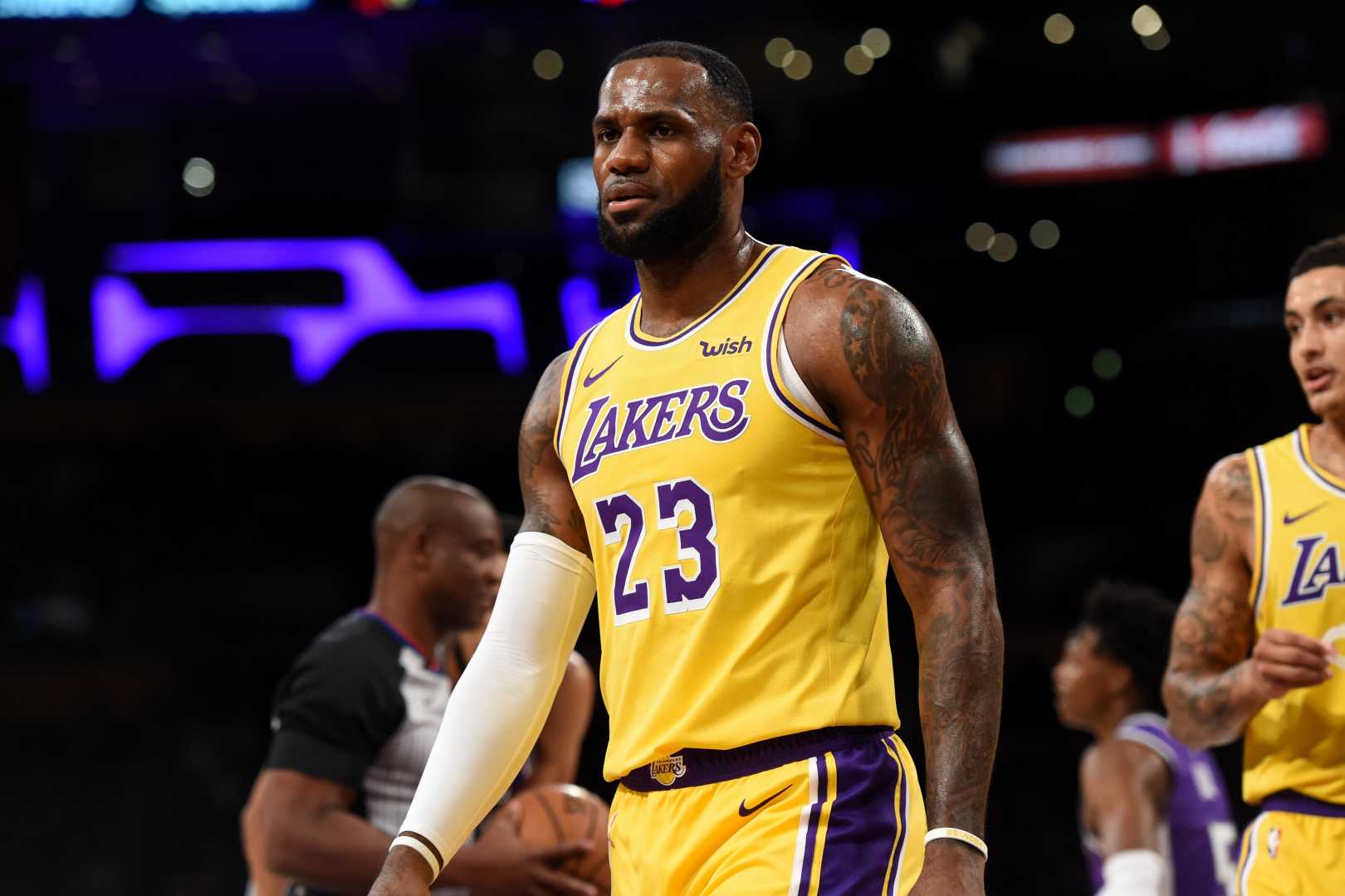 Lebron James Sacramento Kings Preseason