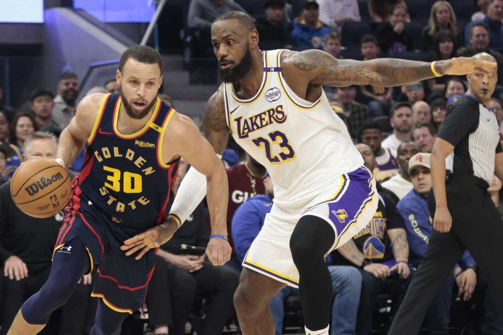 Lebron James Stephen Curry Nba Season Opener