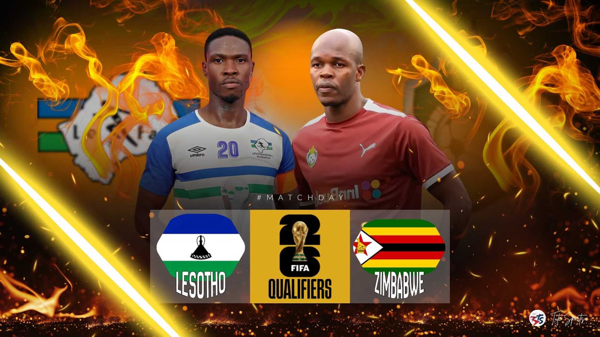 Lesotho Vs Zimbabwe World Cup Qualifiers
