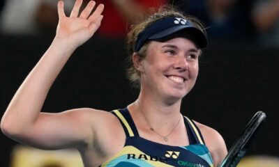 Linda Noskova Tennis Match