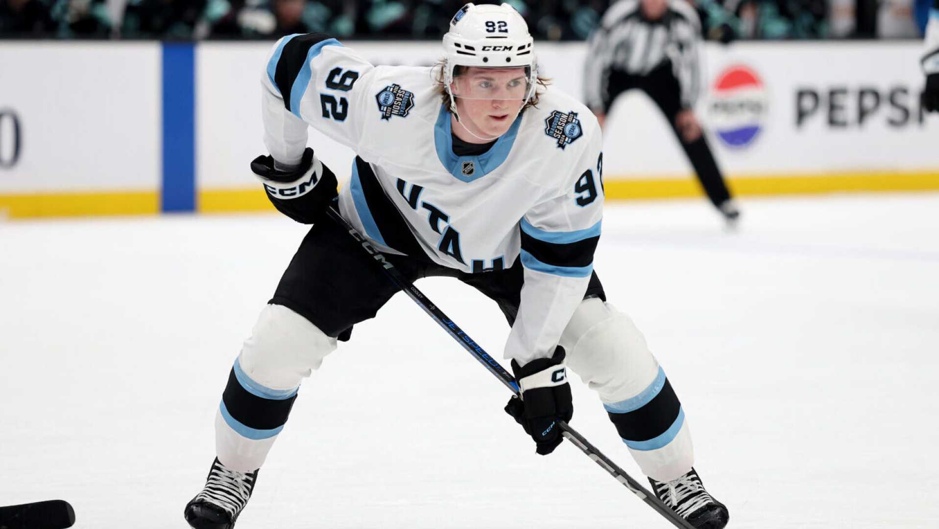 Logan Cooley Utah Mammoth Hockey