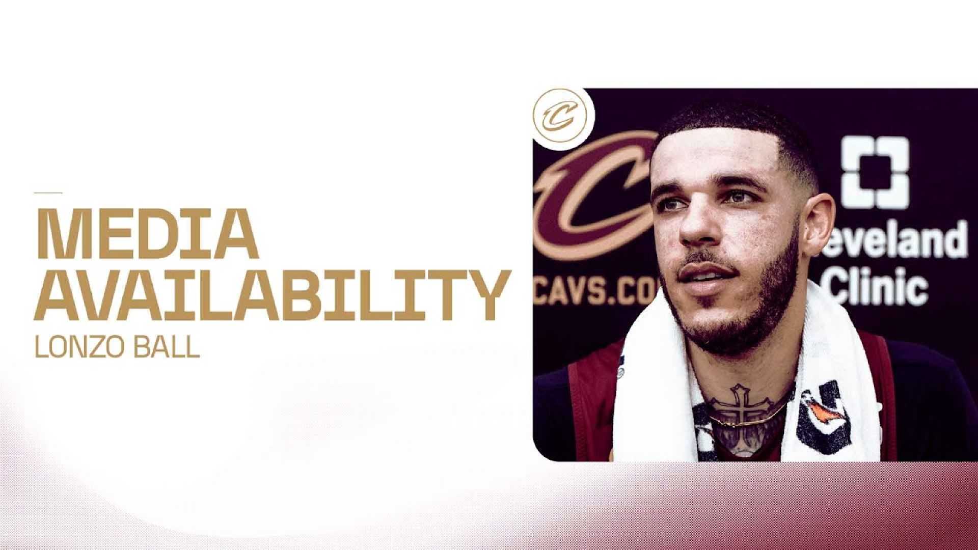 Lonzo Ball Cavaliers Basketball Training Camp