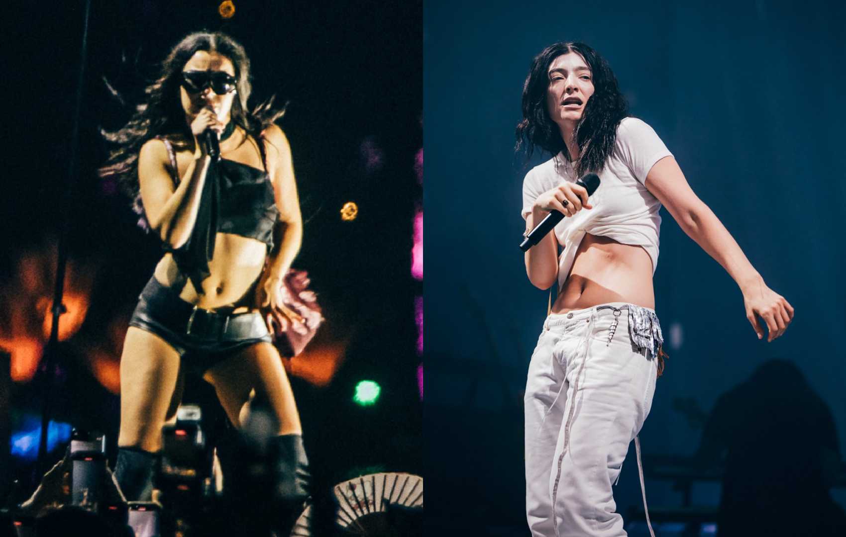 Lorde Charli Xcx Concert Collaboration Los Angeles