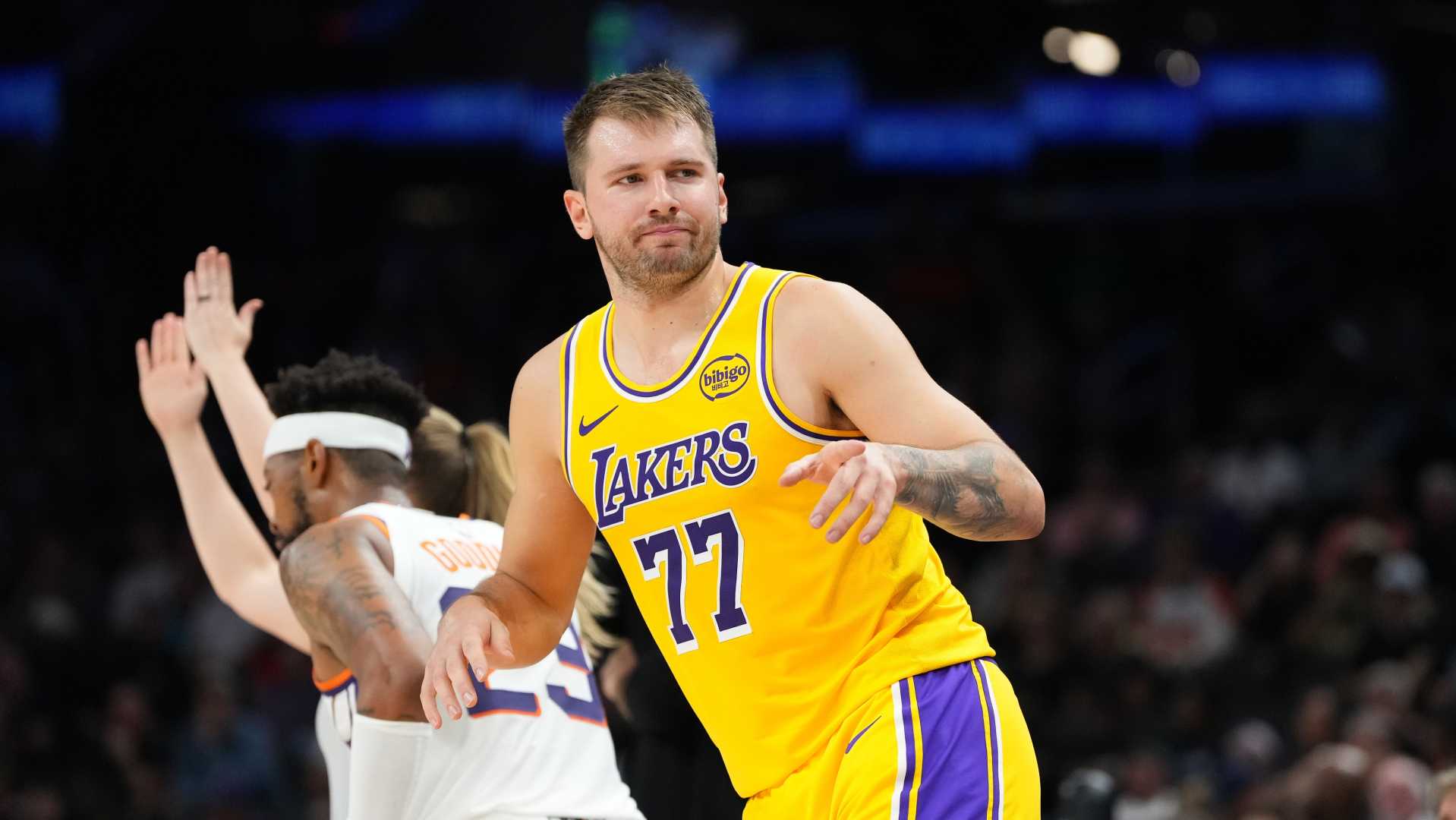 Luka Doncic Lakers Preseason Game