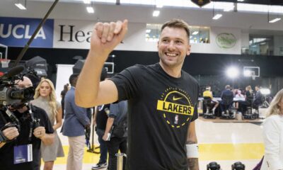 Luka Doncic Lakers Training Camp