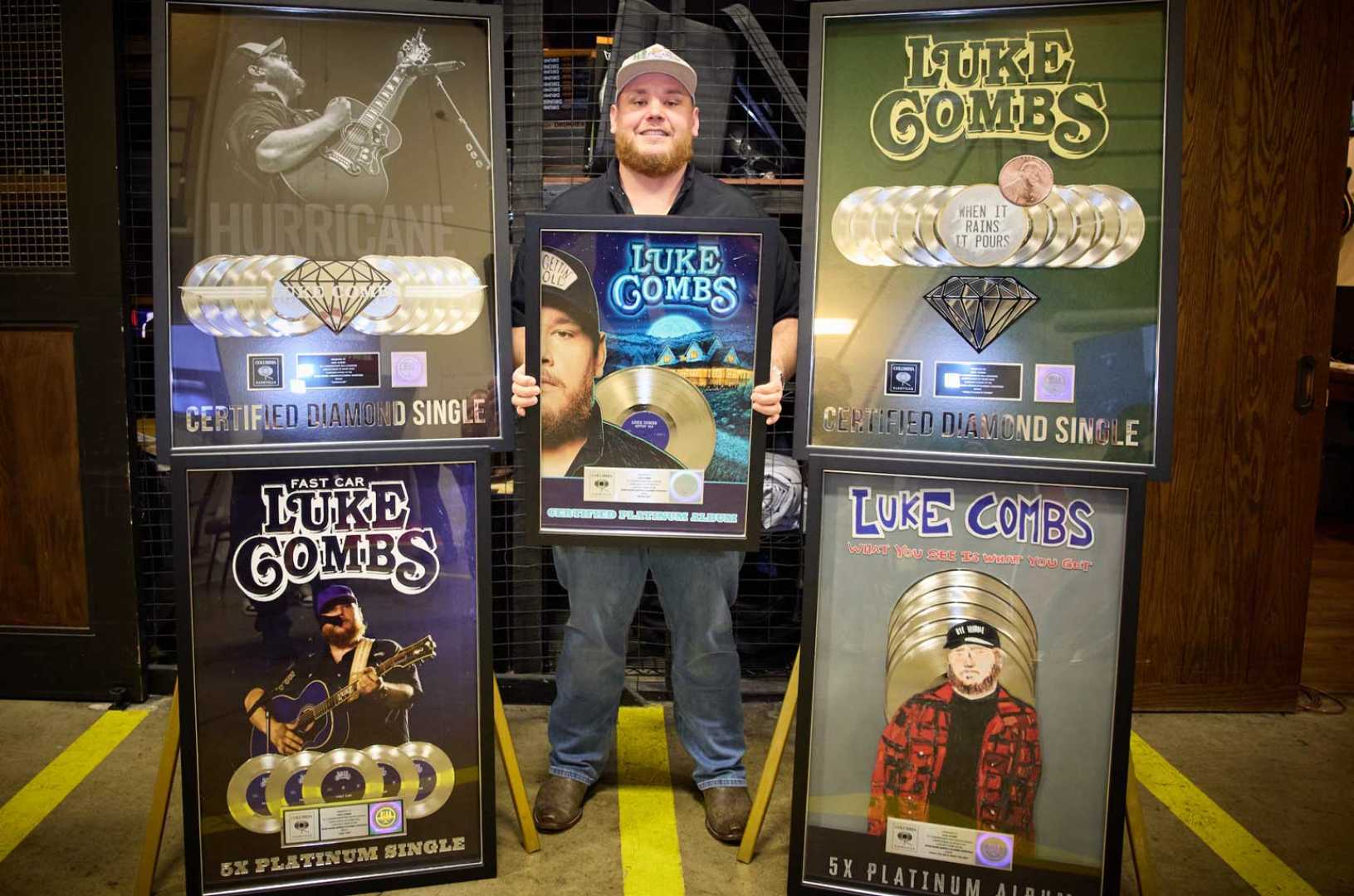 Luke Combs Country Artist Certification