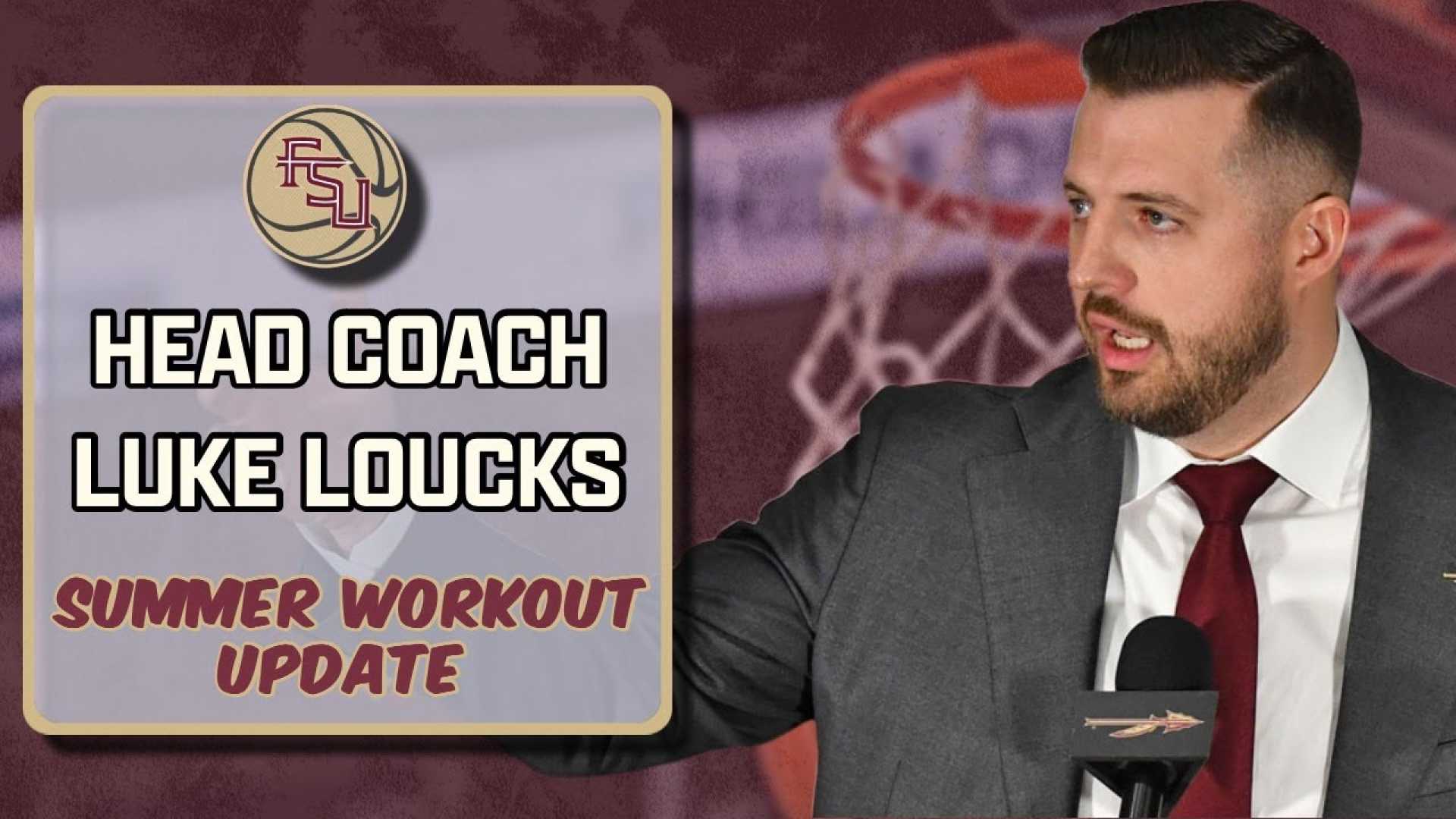 Luke Loucks Florida State Basketball Coach