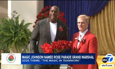 Magic Johnson Rose Parade 2026
