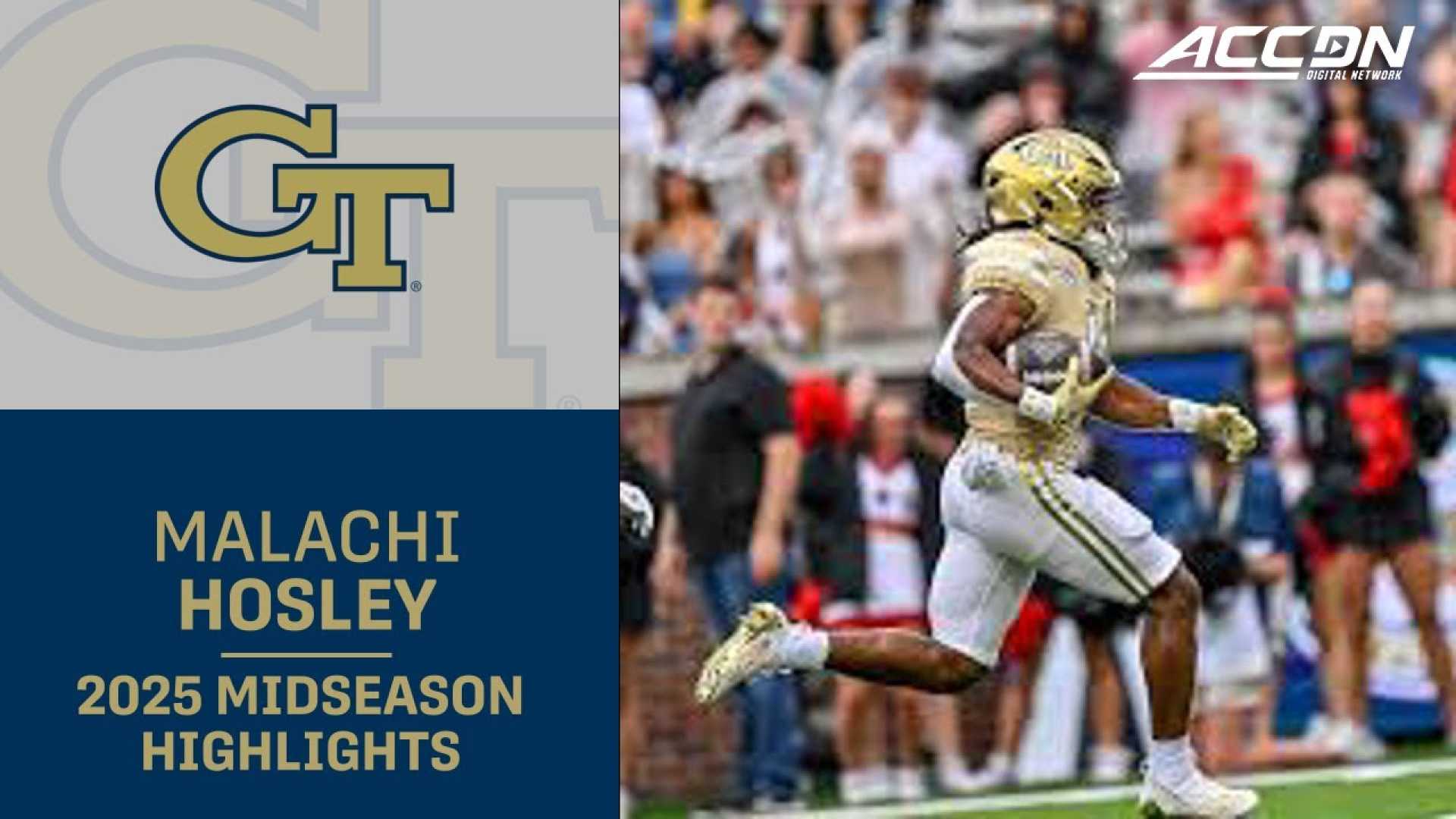 Malachi Hosley Georgia Tech Football