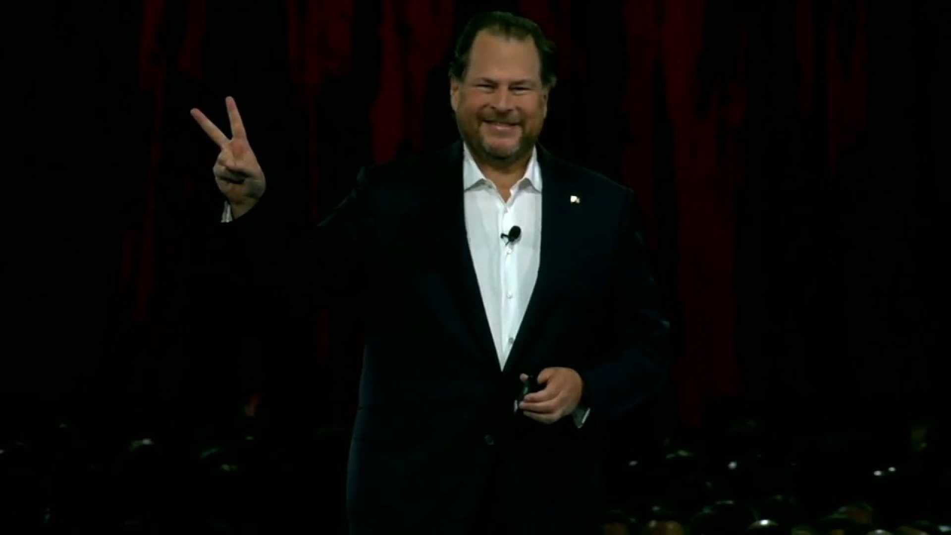 Marc Benioff National Guard San Francisco