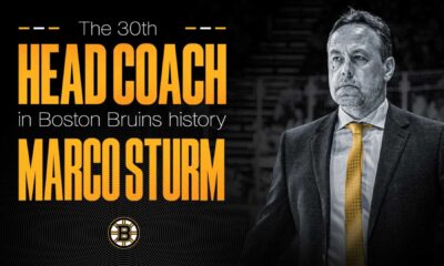 Marco Sturm Boston Bruins Head Coach Debut