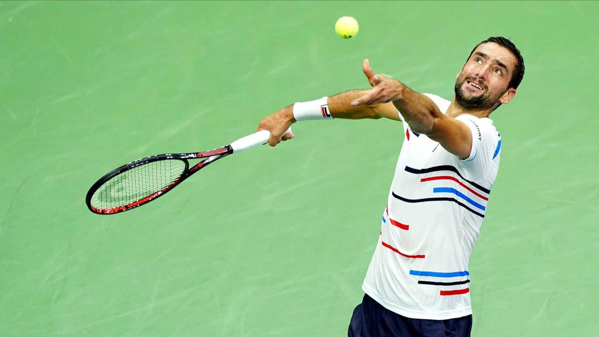 Marin Cilic Tennis Match