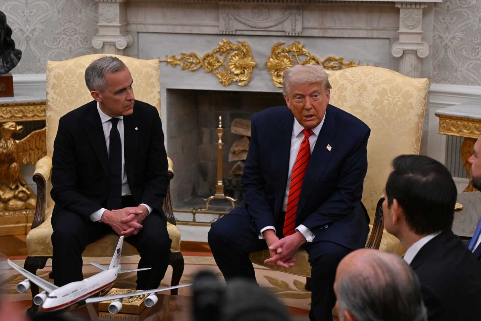 Mark Carney Donald Trump Trade Meeting
