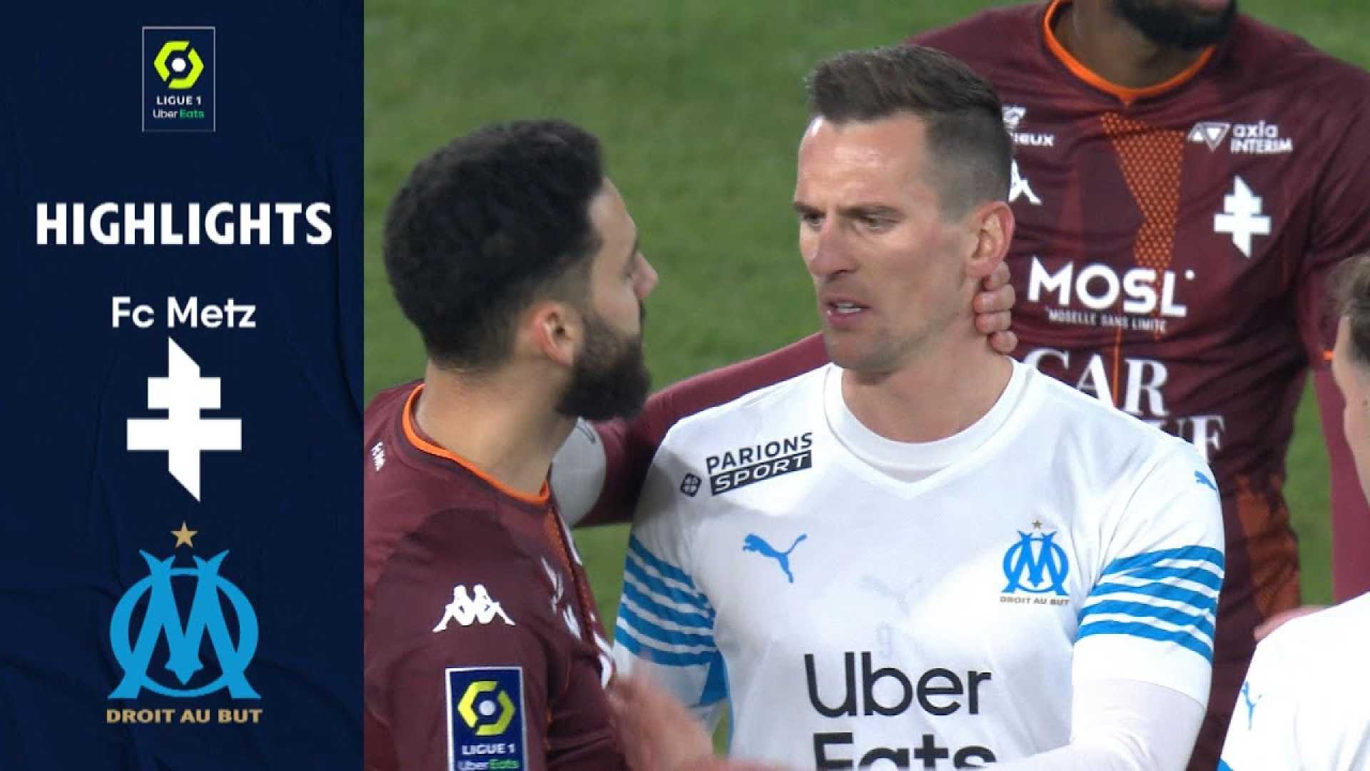 Marseille Vs Metz Ligue 1 Match