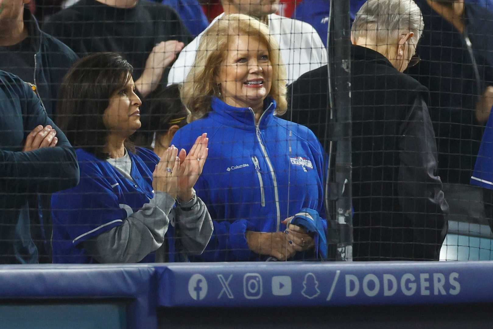 Mary Hart Dodgers Games