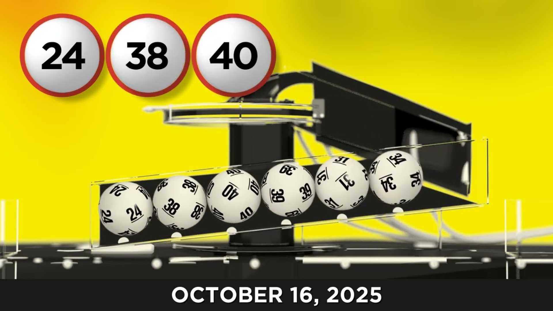 Maryland Lottery Games Results October 16 2025