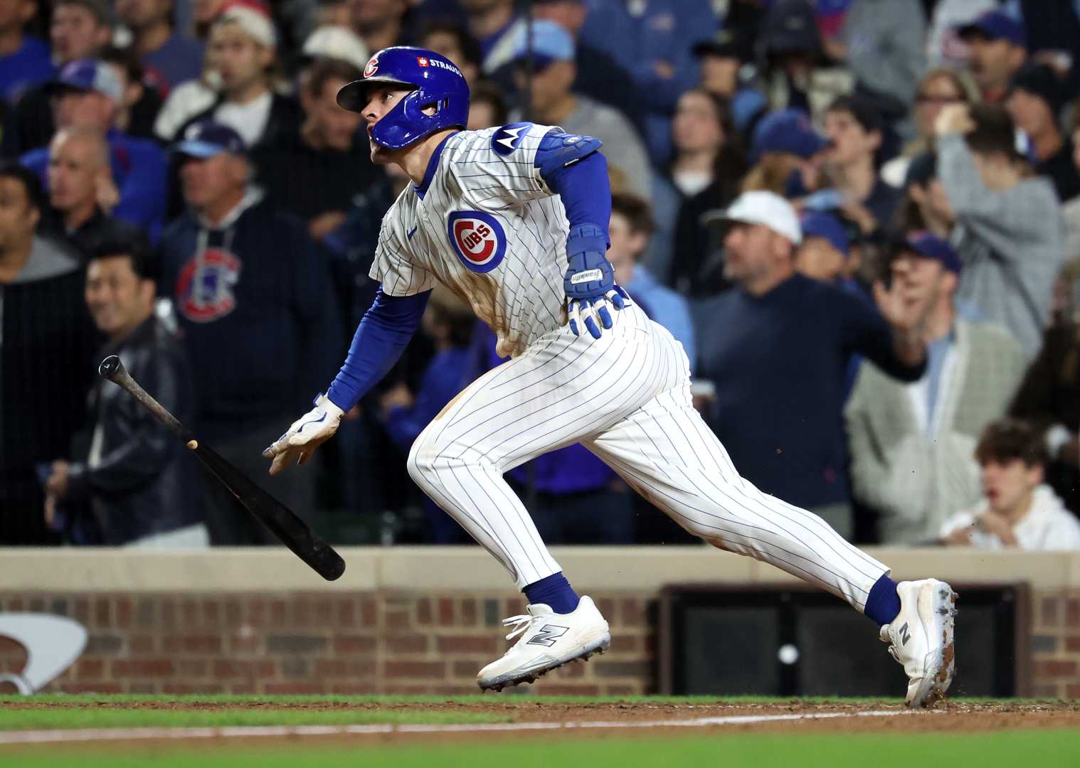 Matt Shaw Cubs Rbi Single Postseason