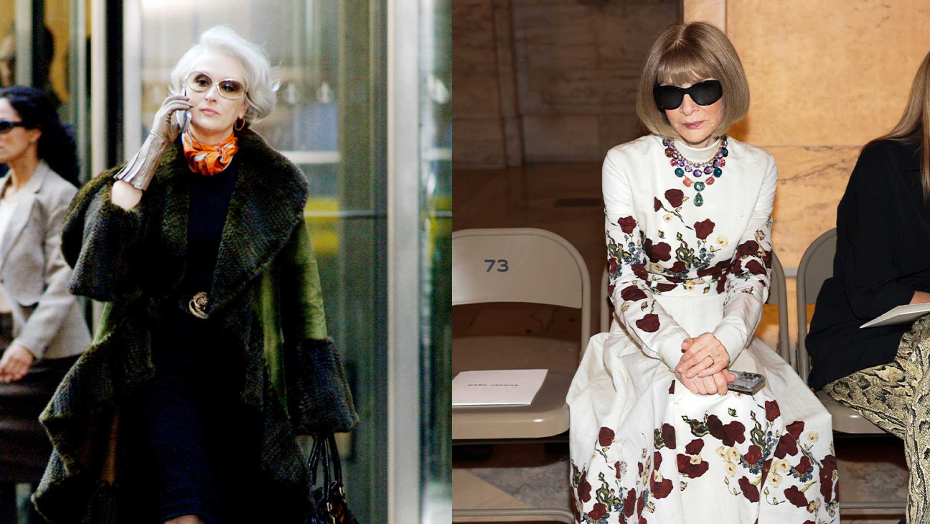 Meryl Streep Miranda Priestly Fashion Show