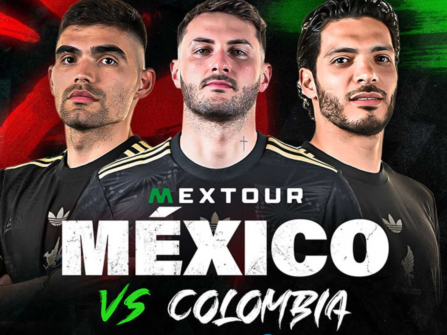 Mexico Colombia Soccer Game
