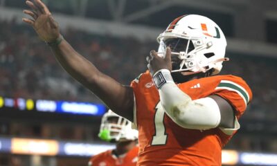 Miami Hurricanes Football Celebration
