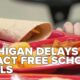 Michigan Budget Talks And School Meals