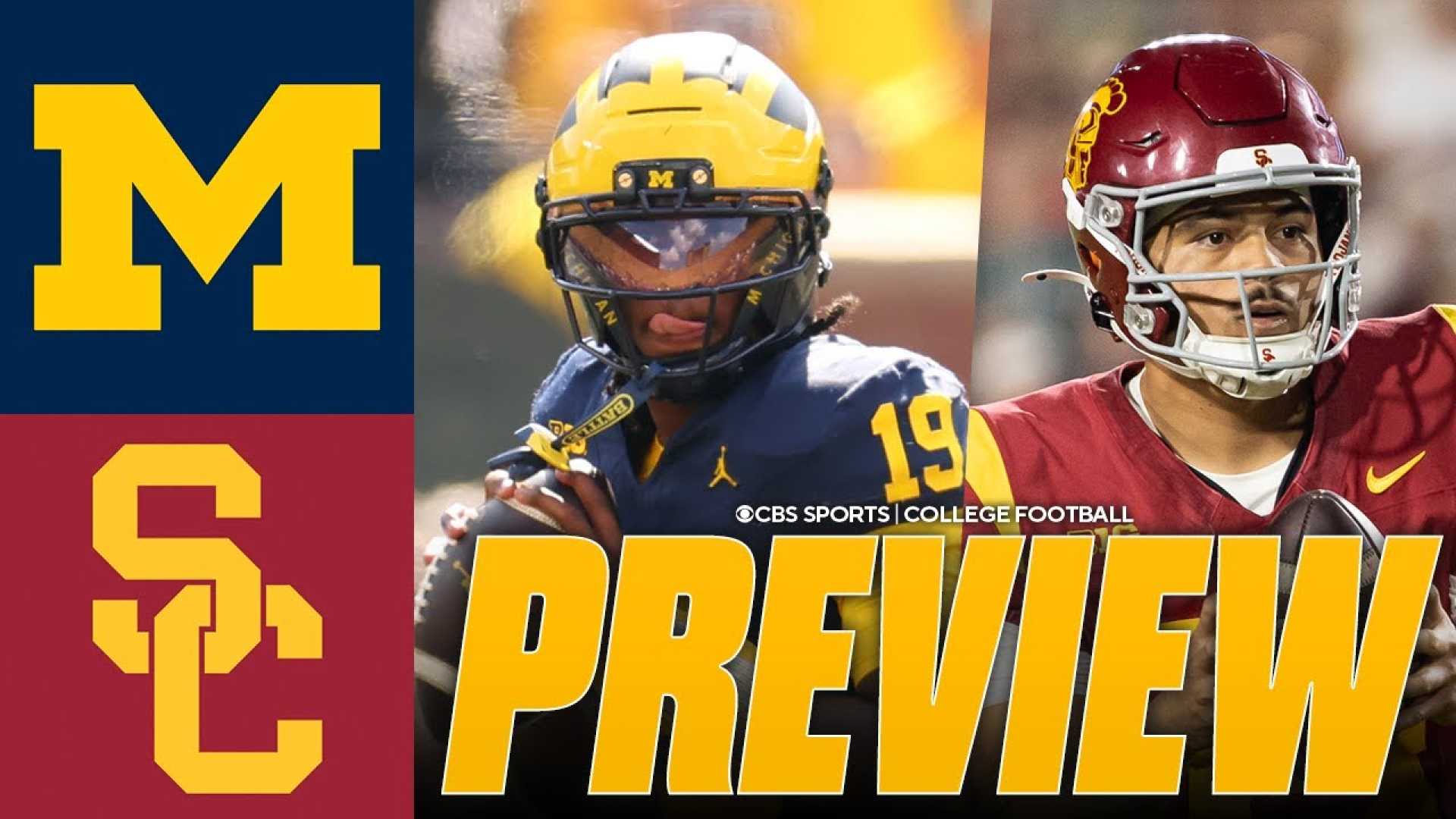Michigan Wolverines Usc Trojans College Football