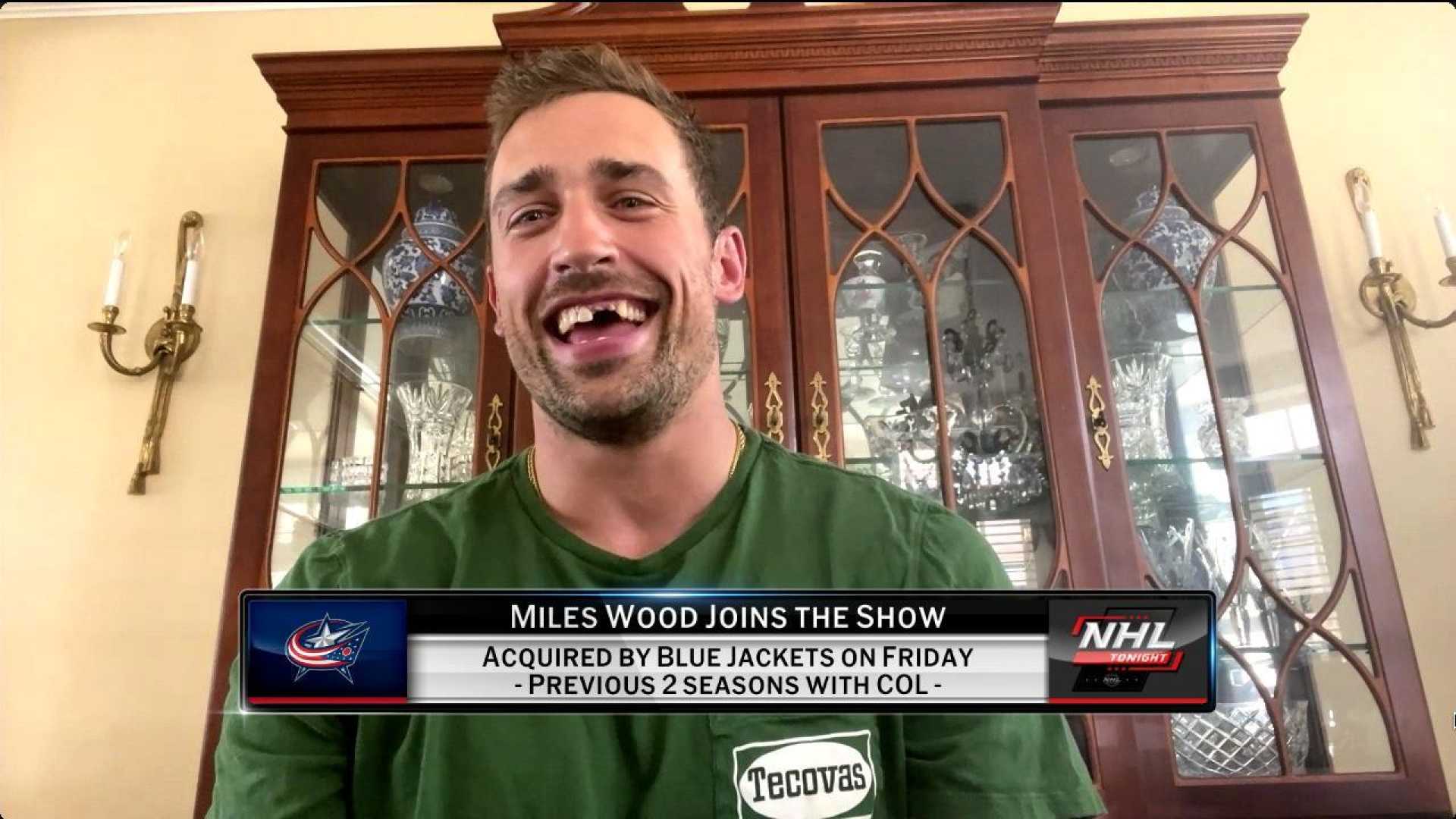 Miles Wood Columbus Blue Jackets