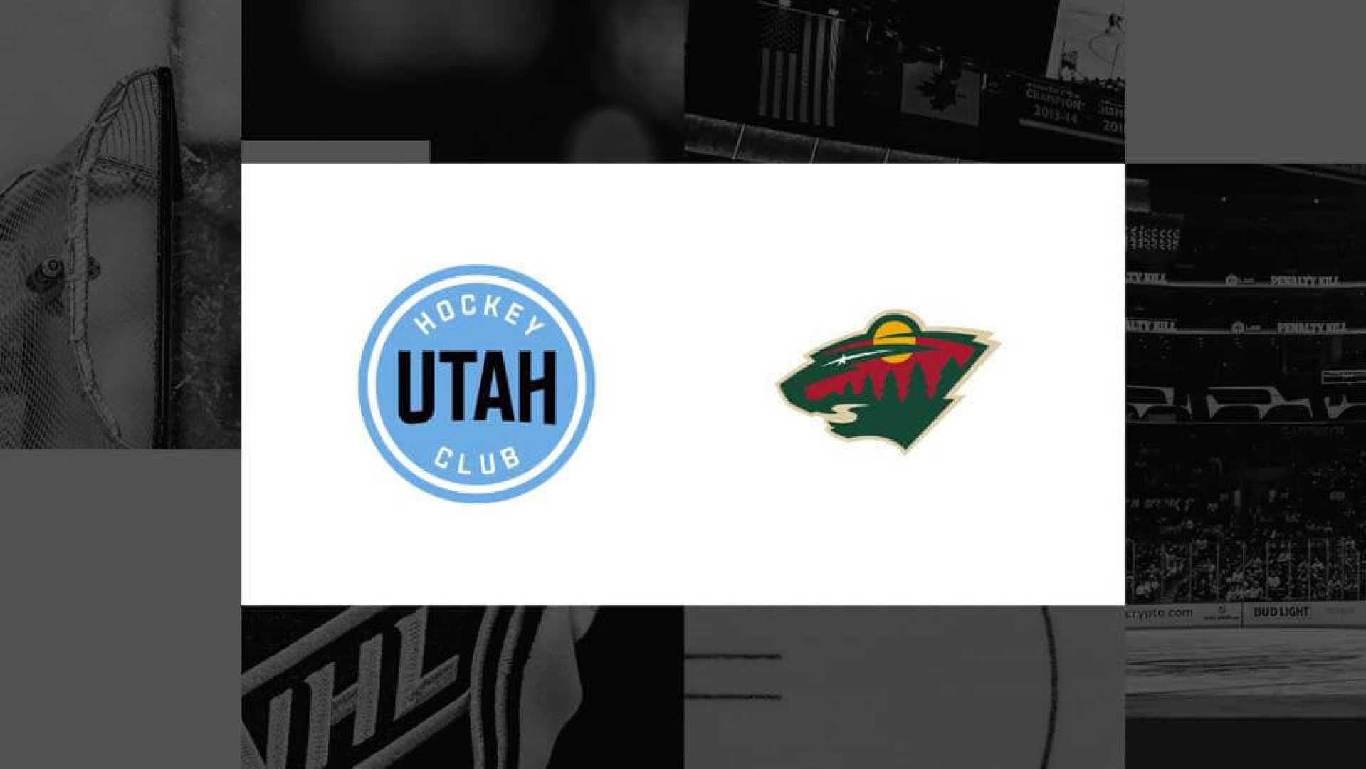 Minnesota Wild Utah Mammoth Hockey Game