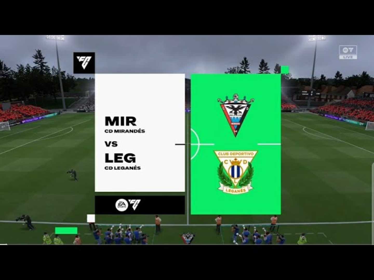 Mirandés Leganés Football Match