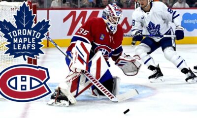 Montreal Canadiens Toronto Maple Leafs Hockey Game