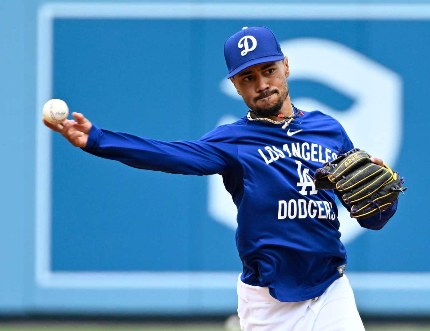 Mookie Betts Baseball Transition Shortstop