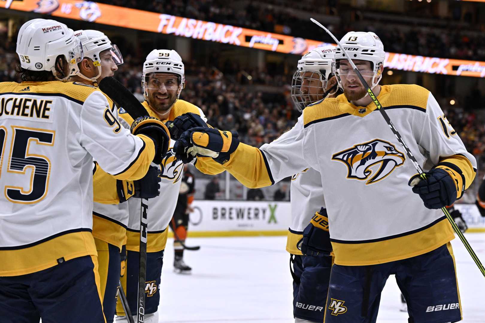 Nashville Predators Anaheim Ducks Hockey