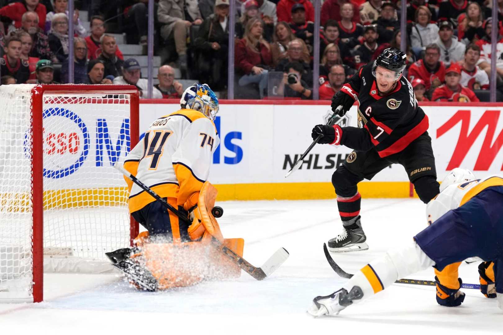 Nashville Predators Ottawa Senators Hockey