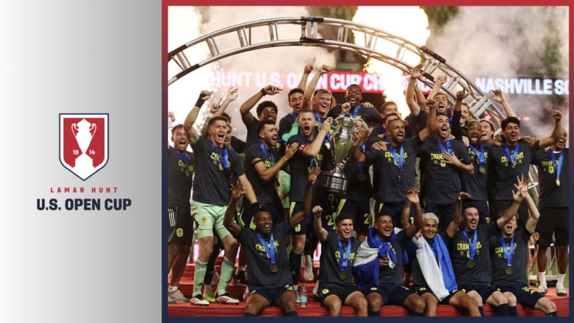 Nashville Sc U.s. Open Cup Victory Celebration