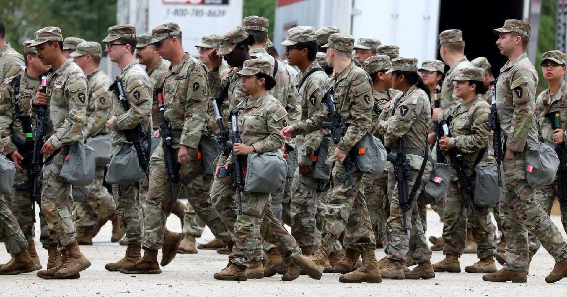 National Guard Troops Chicago Immigration Deployment