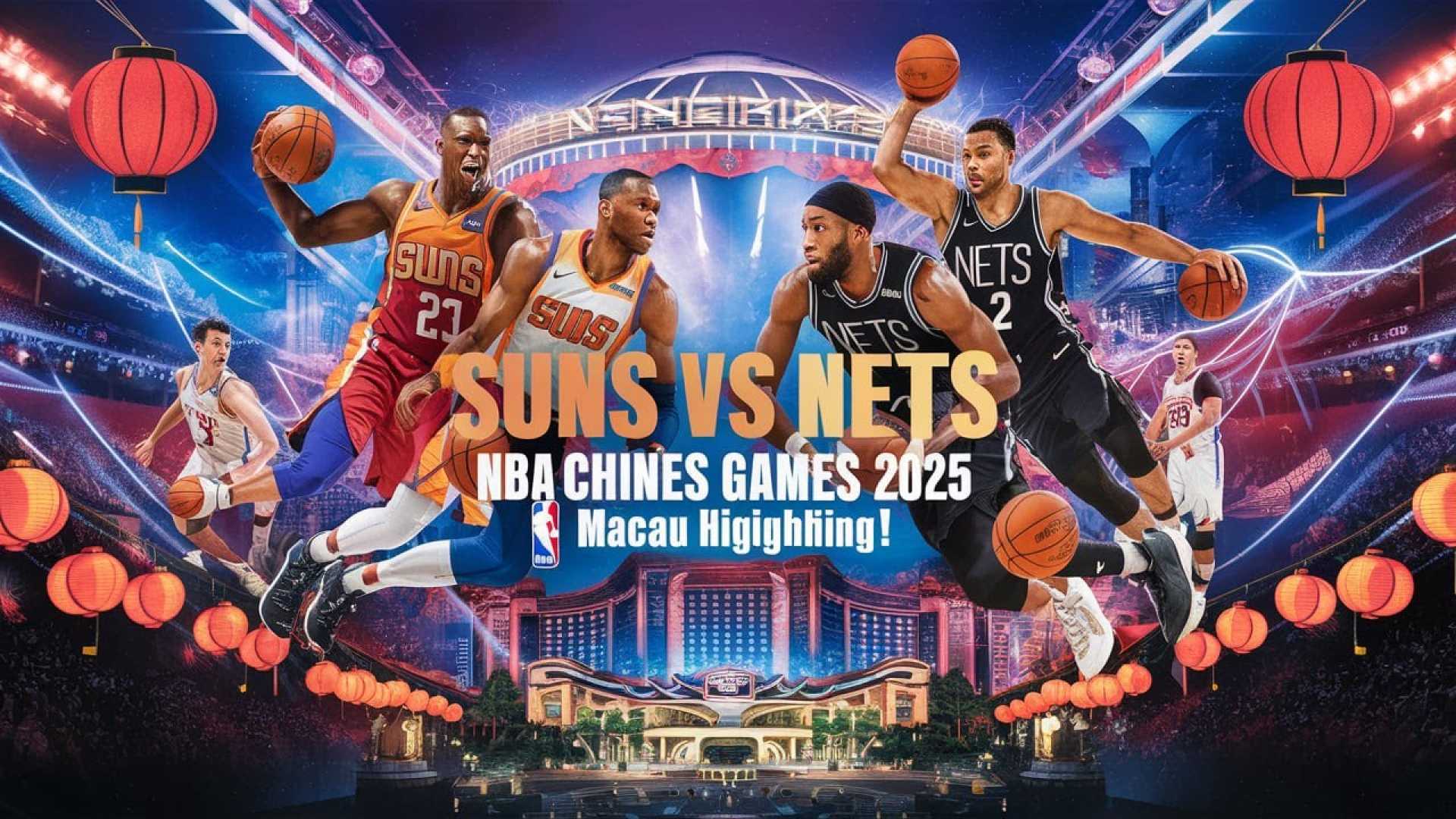 Nba Brooklyn Nets Phoenix Suns Macau