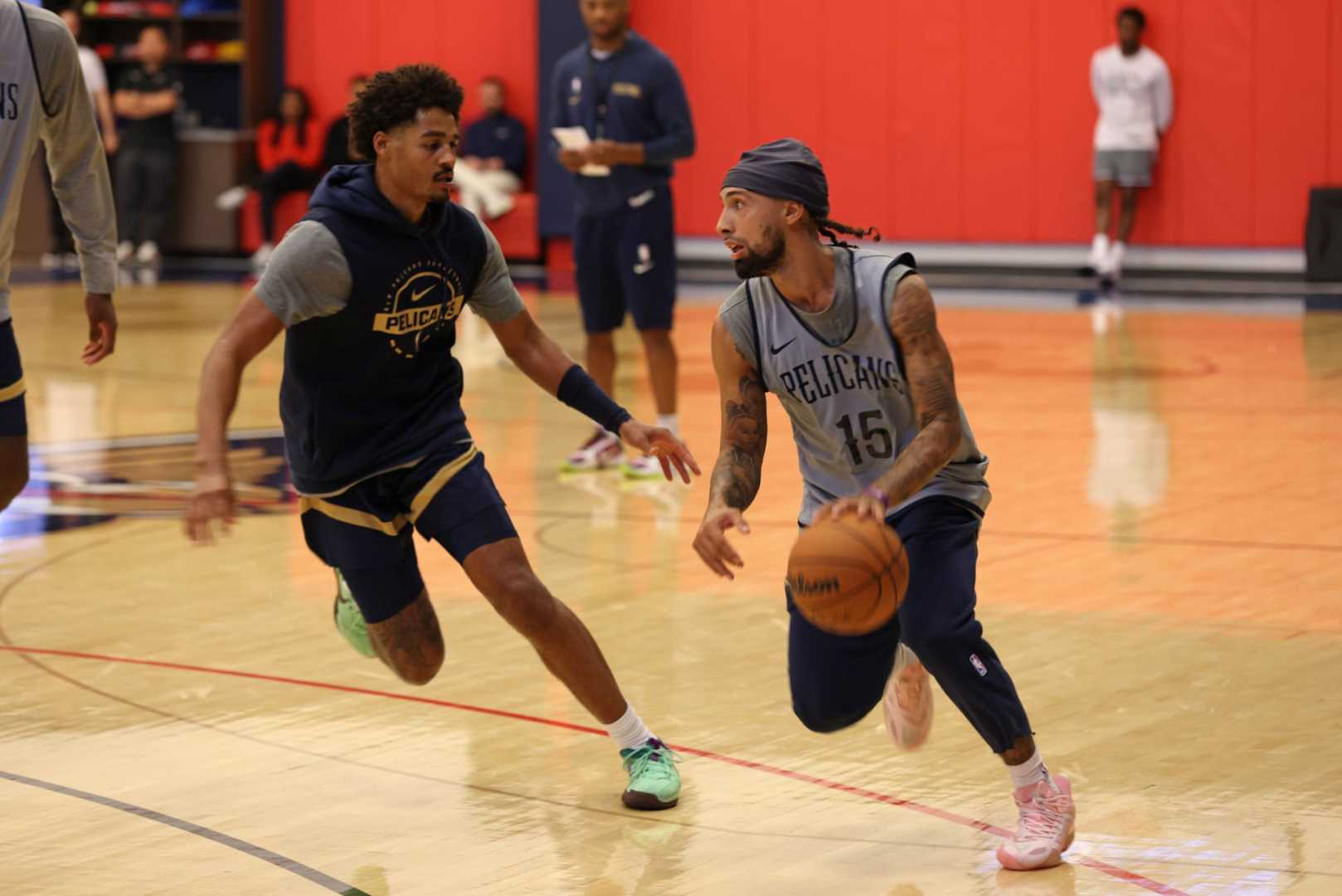 Nba Training Camps Players Practice